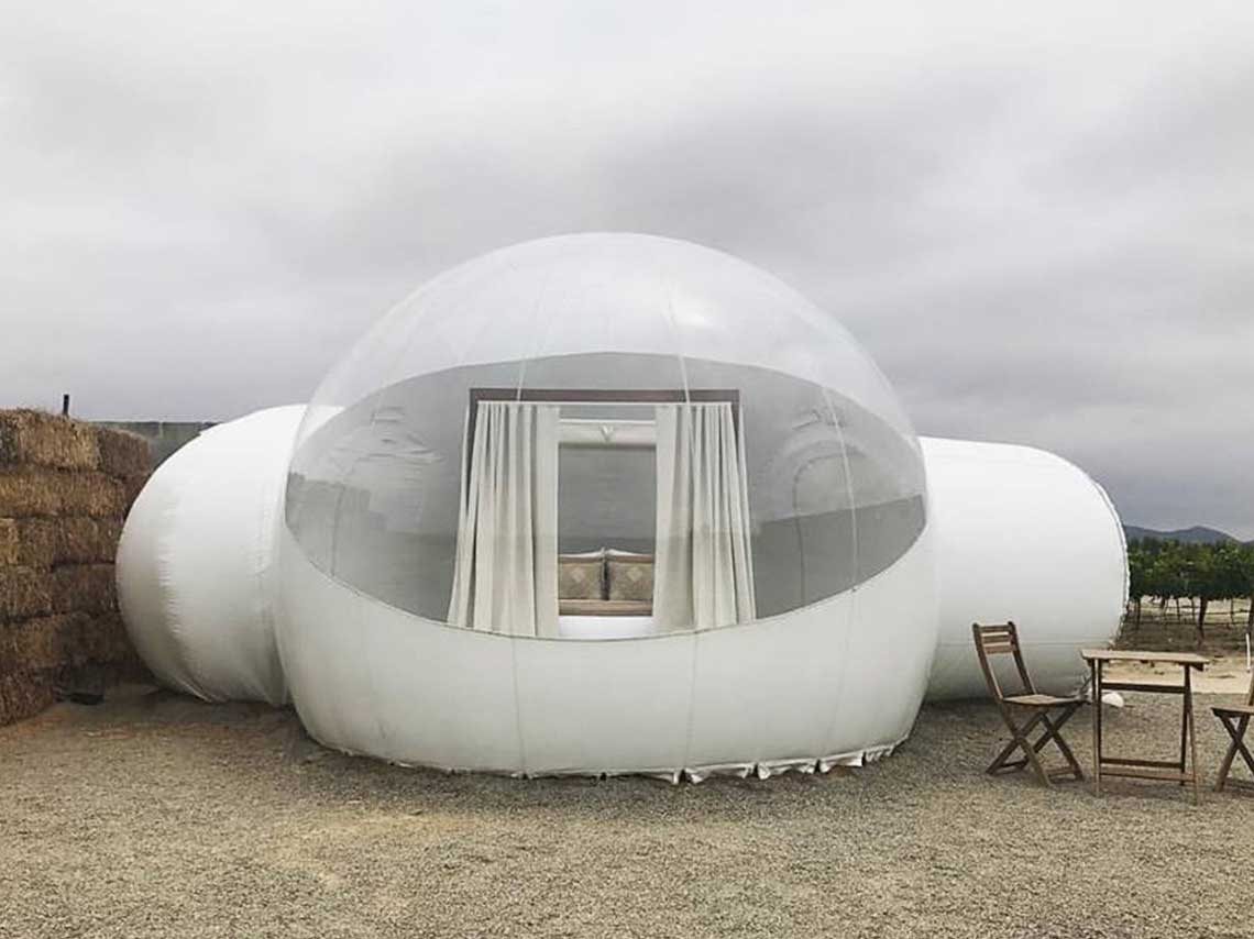Campera: el único hotel en forma de burbujas transparentes 3