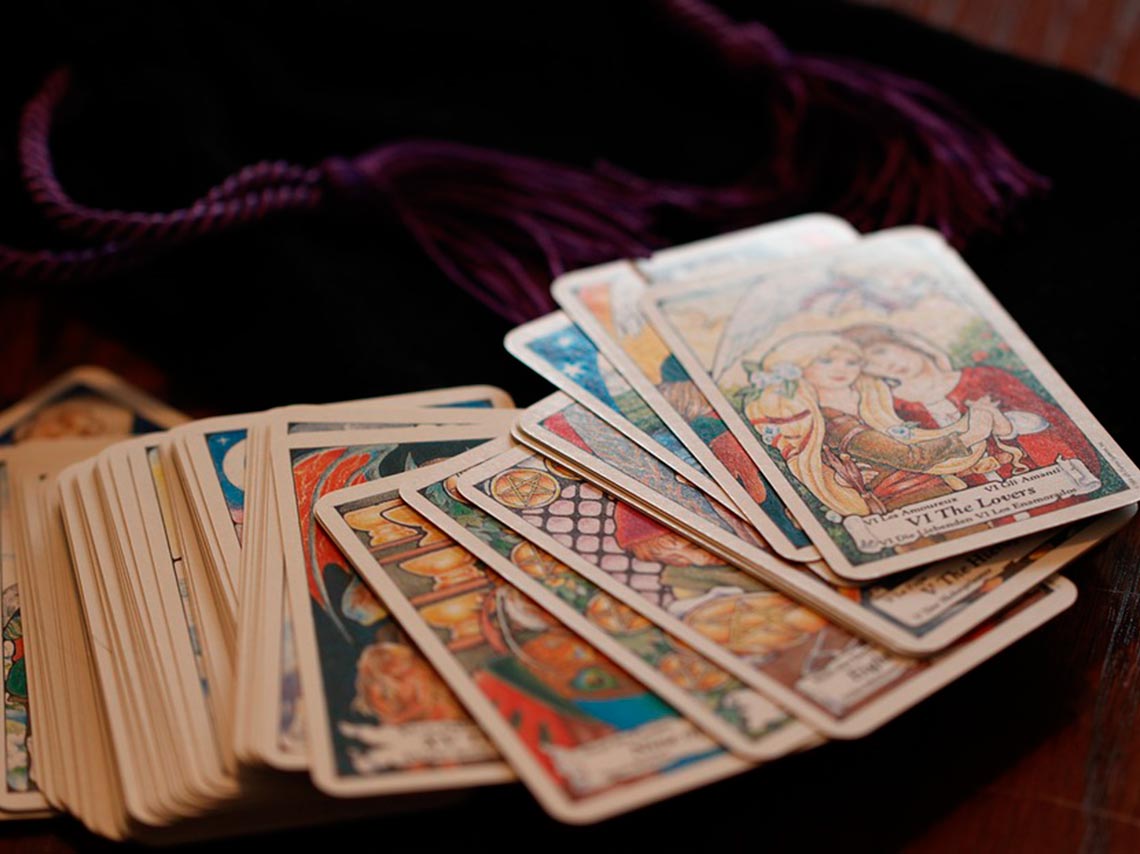 Mercado de las brujas en el Centro con lectura de tarot 3