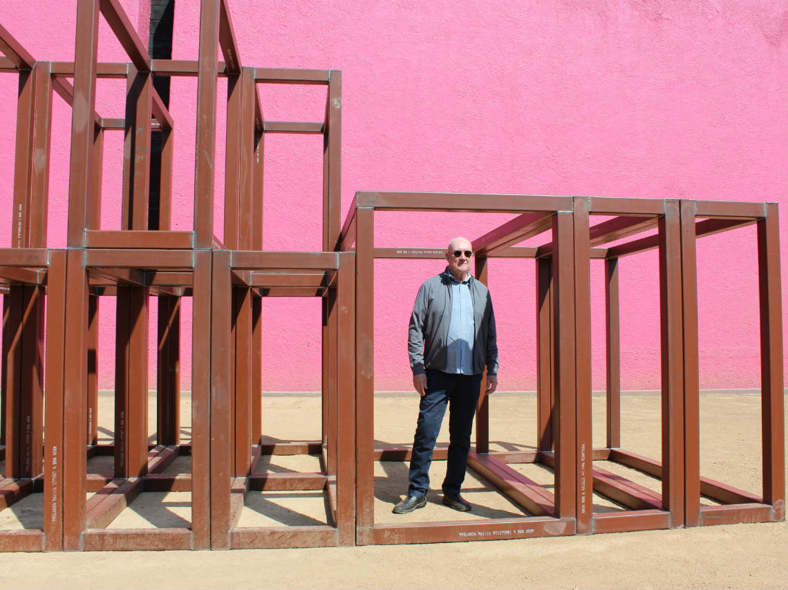 Sean Scully se apropia de la Cuadra Luis Barragán