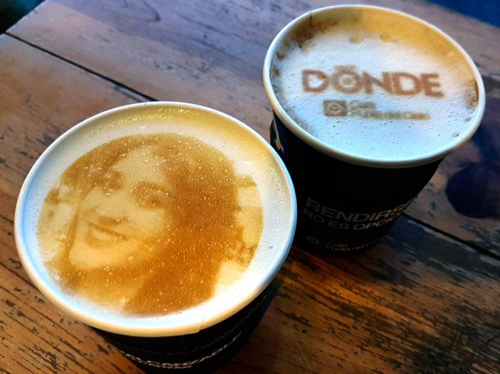 Ya es posible tomar un café con tu selfie sobre la espuma