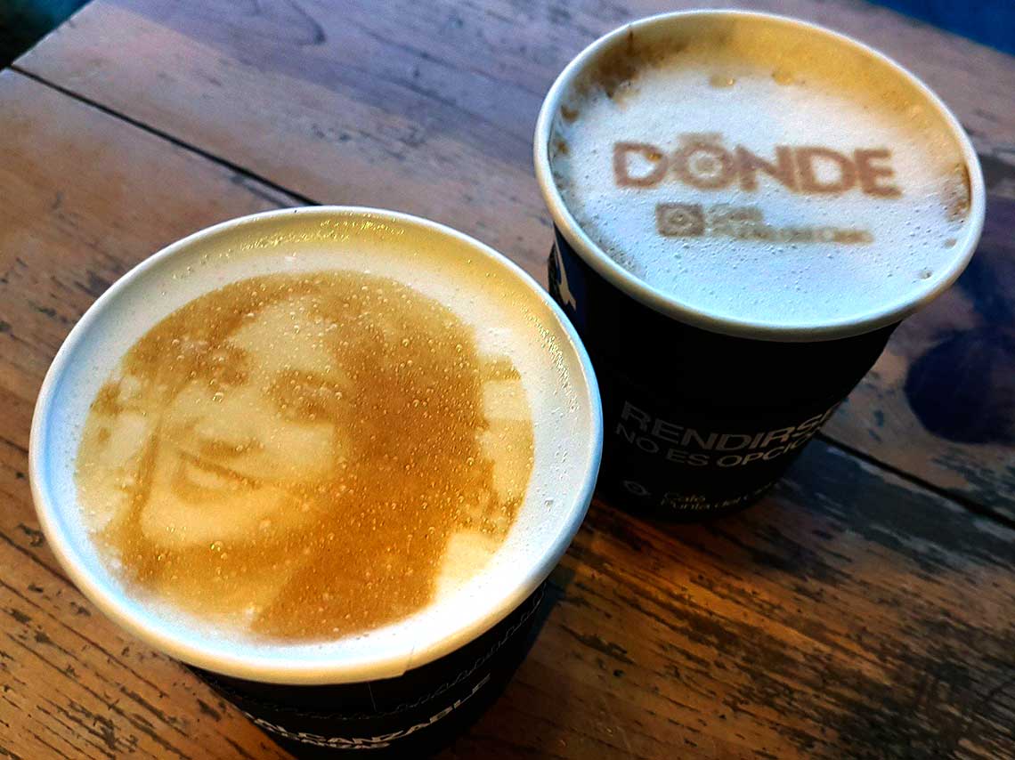 Ya es posible tomar un café con tu selfie sobre la espuma