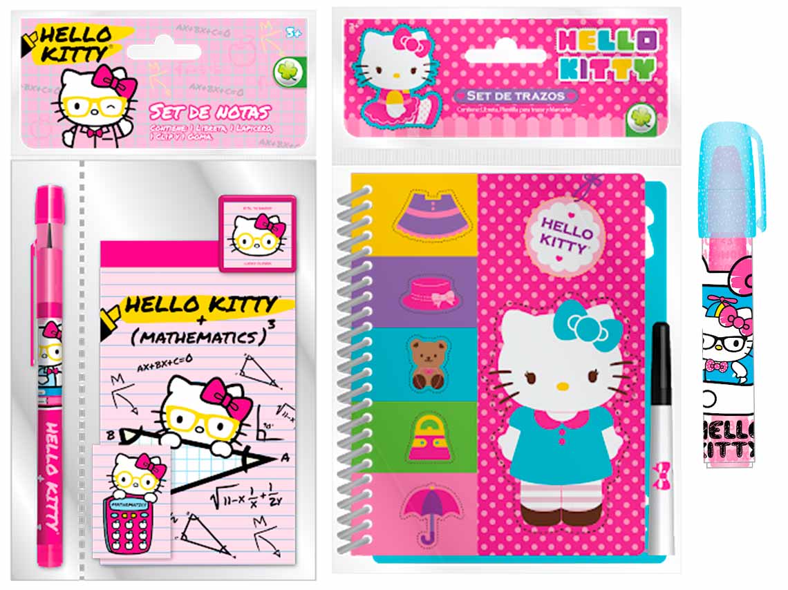 Hello Kitty y DÓNDE IR te regalan un kit para niña