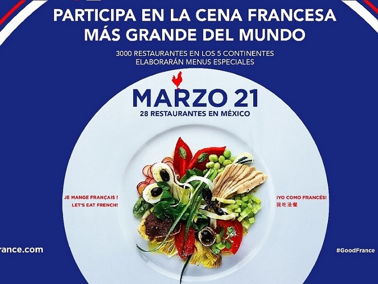 La cena francesa más grande del mundo llega a México