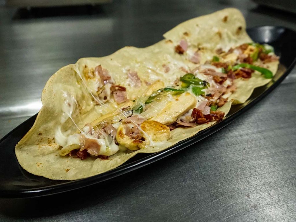 Las quesadillas más grandes en CDMX