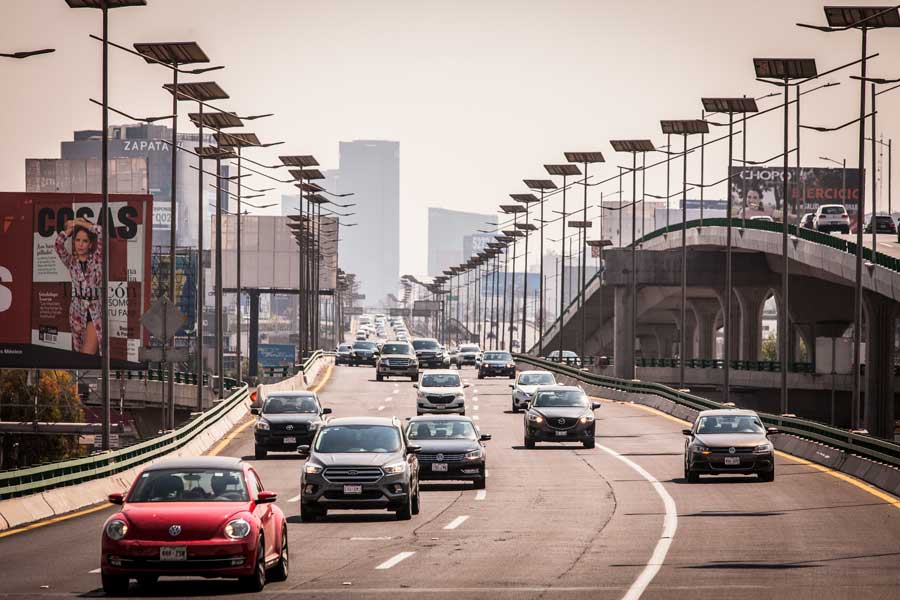 Ajustan tramo reversible en Viaducto Bicentenario