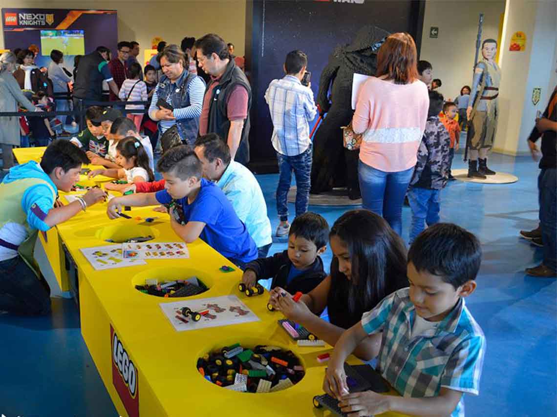 Actividades por el día del niño en el Papalote 2018 lego