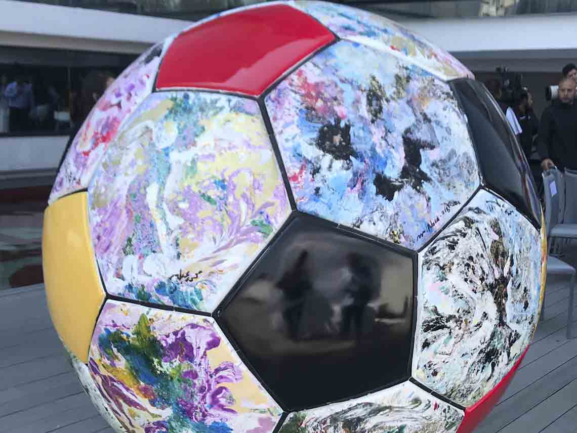 Ball Parade Rusia 2018: arte urbano hecho balón en CDMX