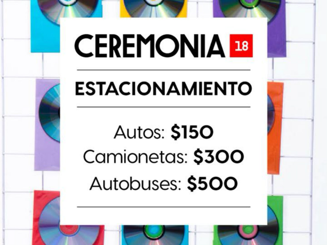 Ceremonia 2018: todo lo que necesitas saber para asistir