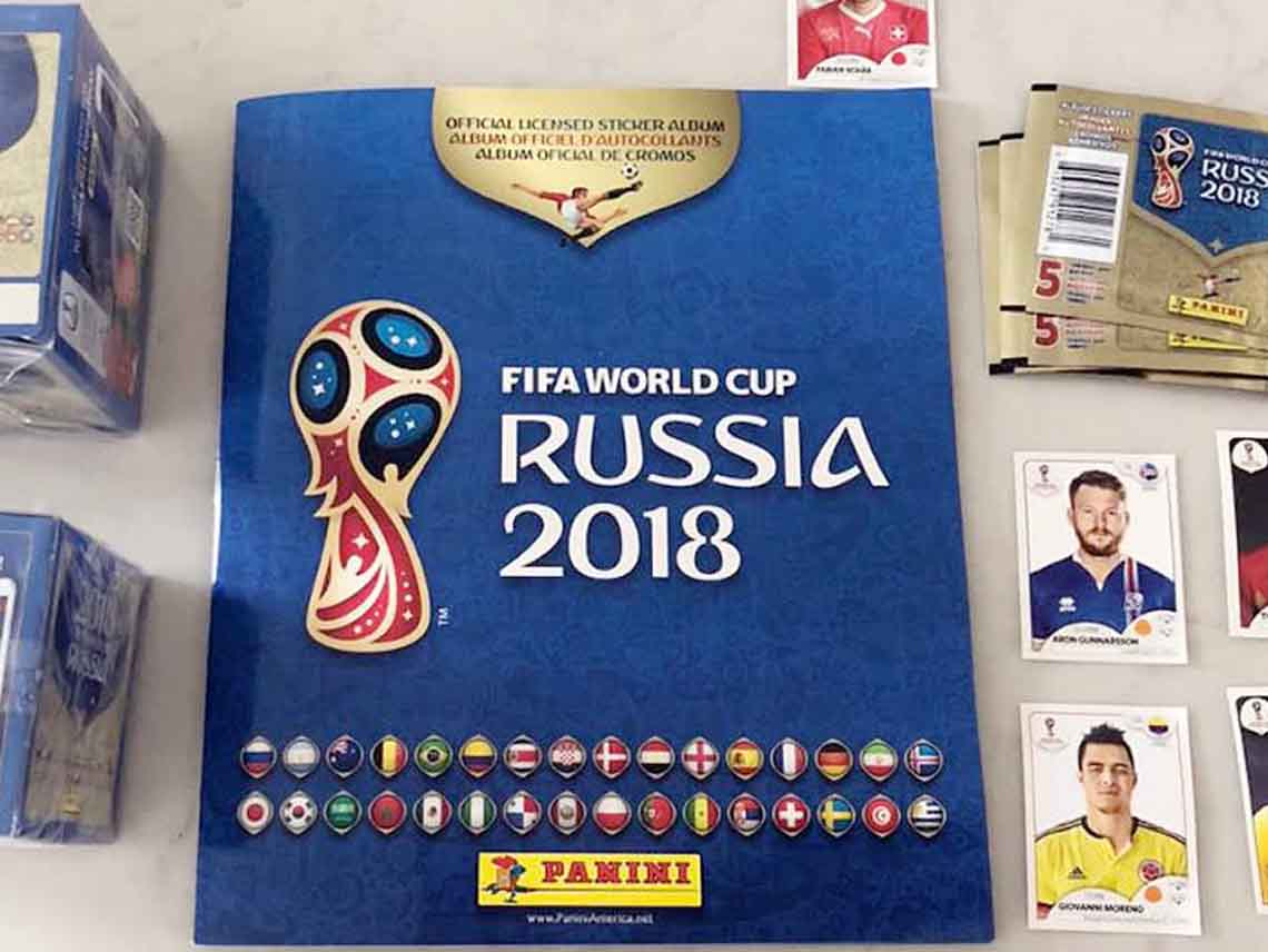 Dónde intercambiar estampas del álbum Panini del Mundial 2018