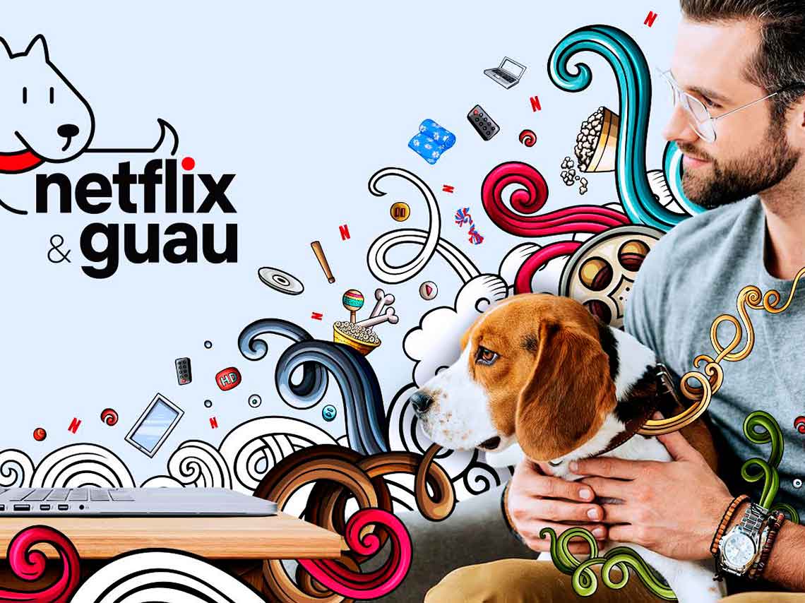 DÓNDE IR y Netflix te llevan a ver una serie con tu perro