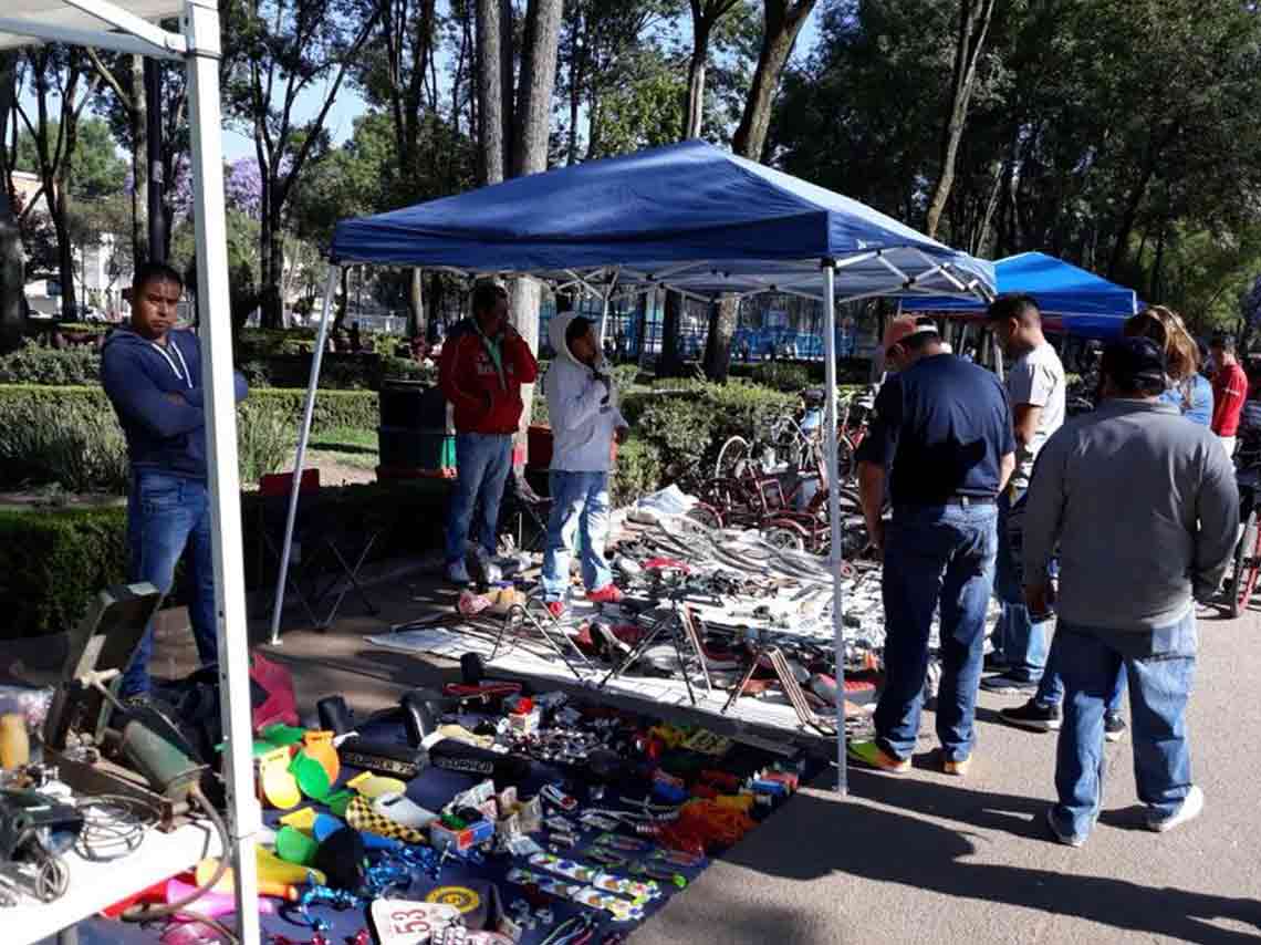 Exhibición de bicis antiguas y trueque bicicletero 2018 0