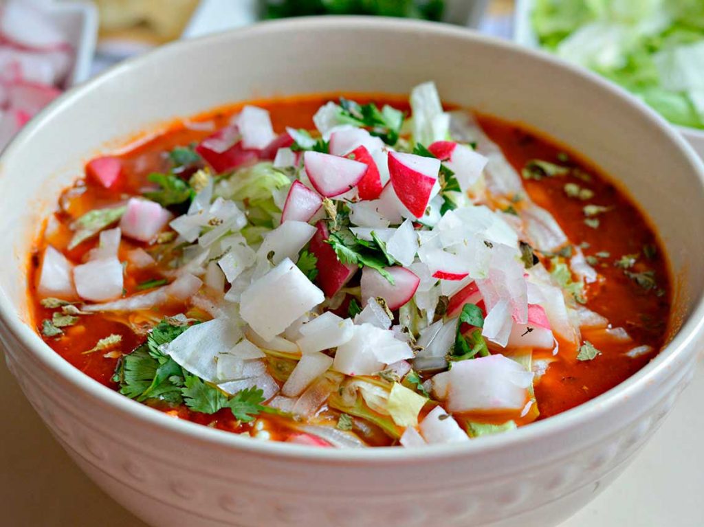 Festival del pozole y el mezcal 2018 en Chilpancingo pozole rojo