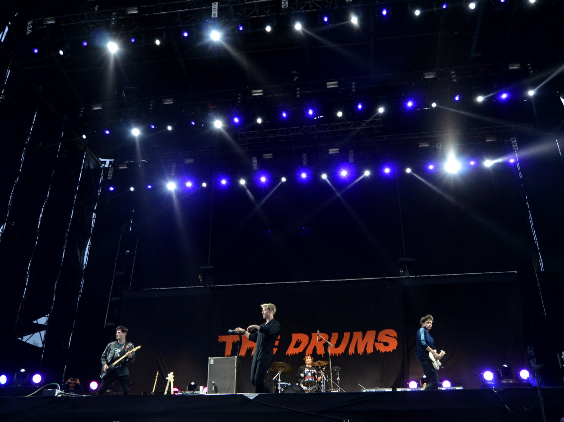 Jonny Pierce de The Drums en Festival Marvin