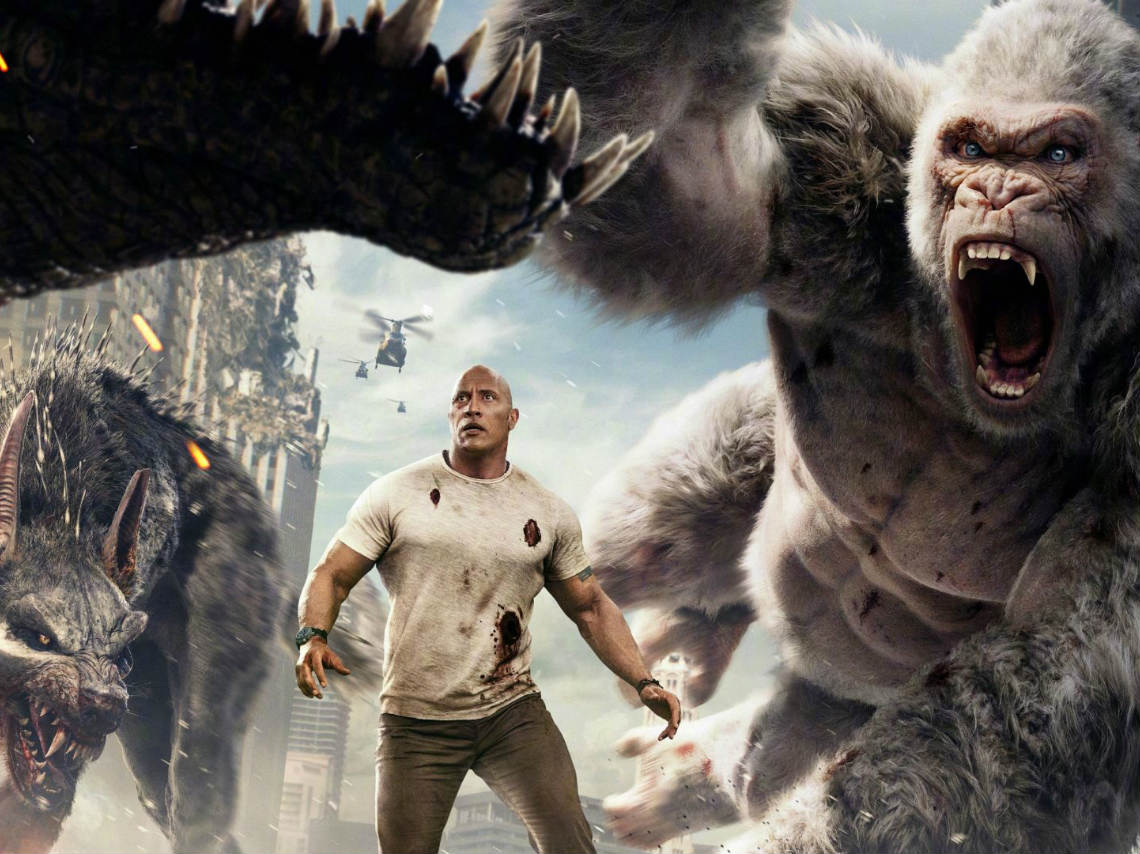 Rampage, de Dwayne Johnson: Lo bueno, lo malo y lo feo