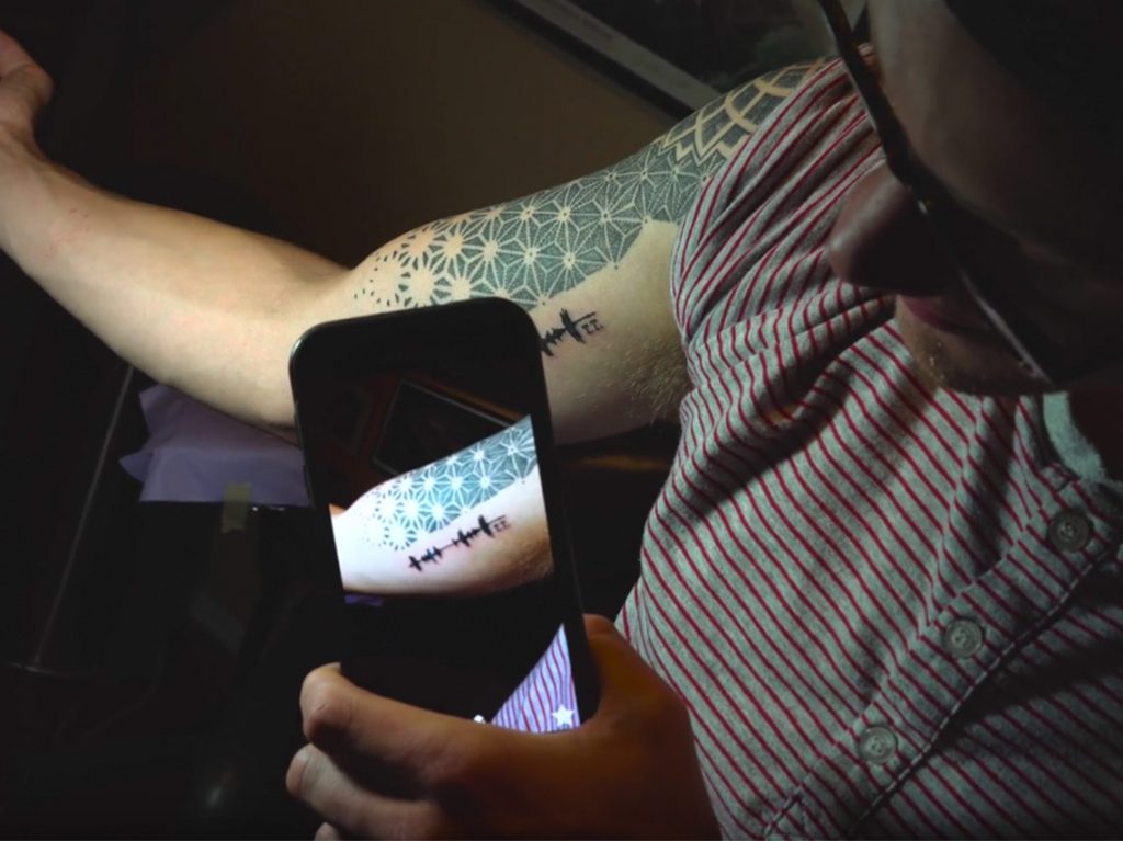 soundwave tattoo tatuajes con sonido en CDMX audio
