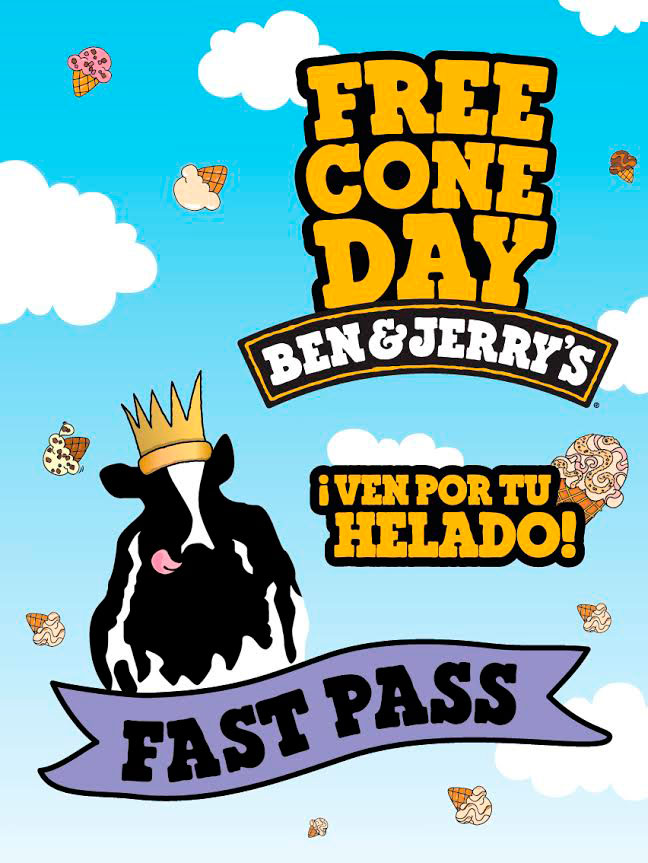 Helados-Ben-&-Jerry’s-¡regala-FAST-PASS-por-aniversario!