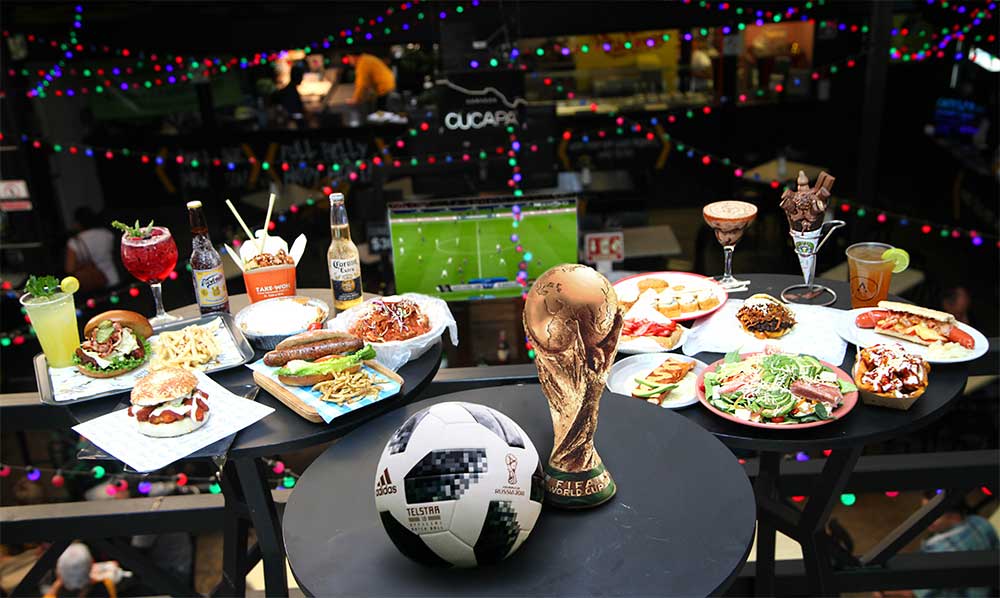 Vive el mundial en Corredor Salamanca, ¡come, bebe y siéntete en el estadio!