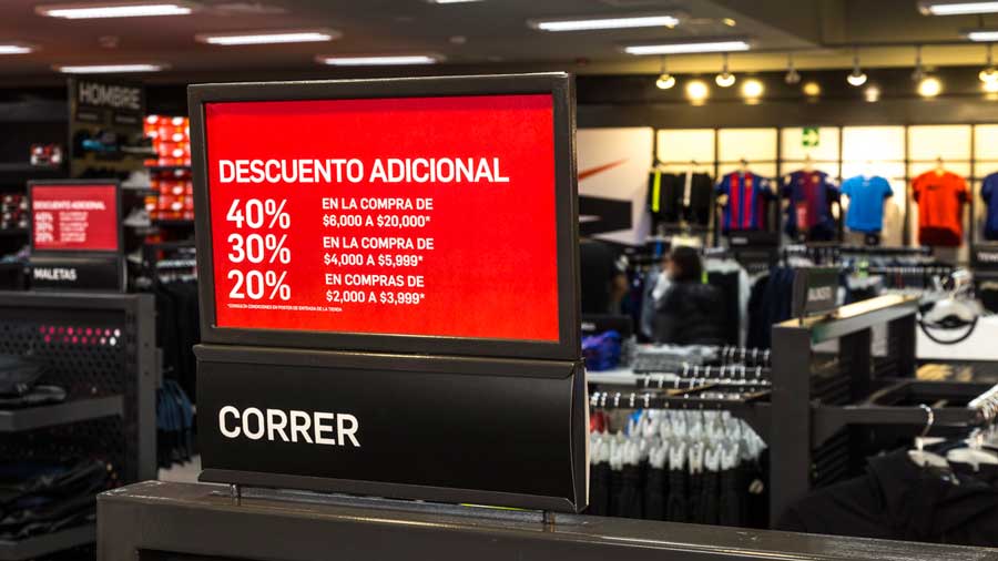 nike factory promociones 2019