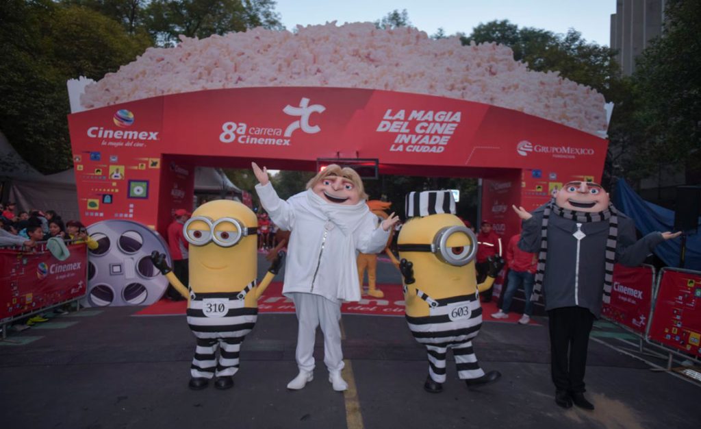 Lánzate a la Carrera Cinemex y corre como de película