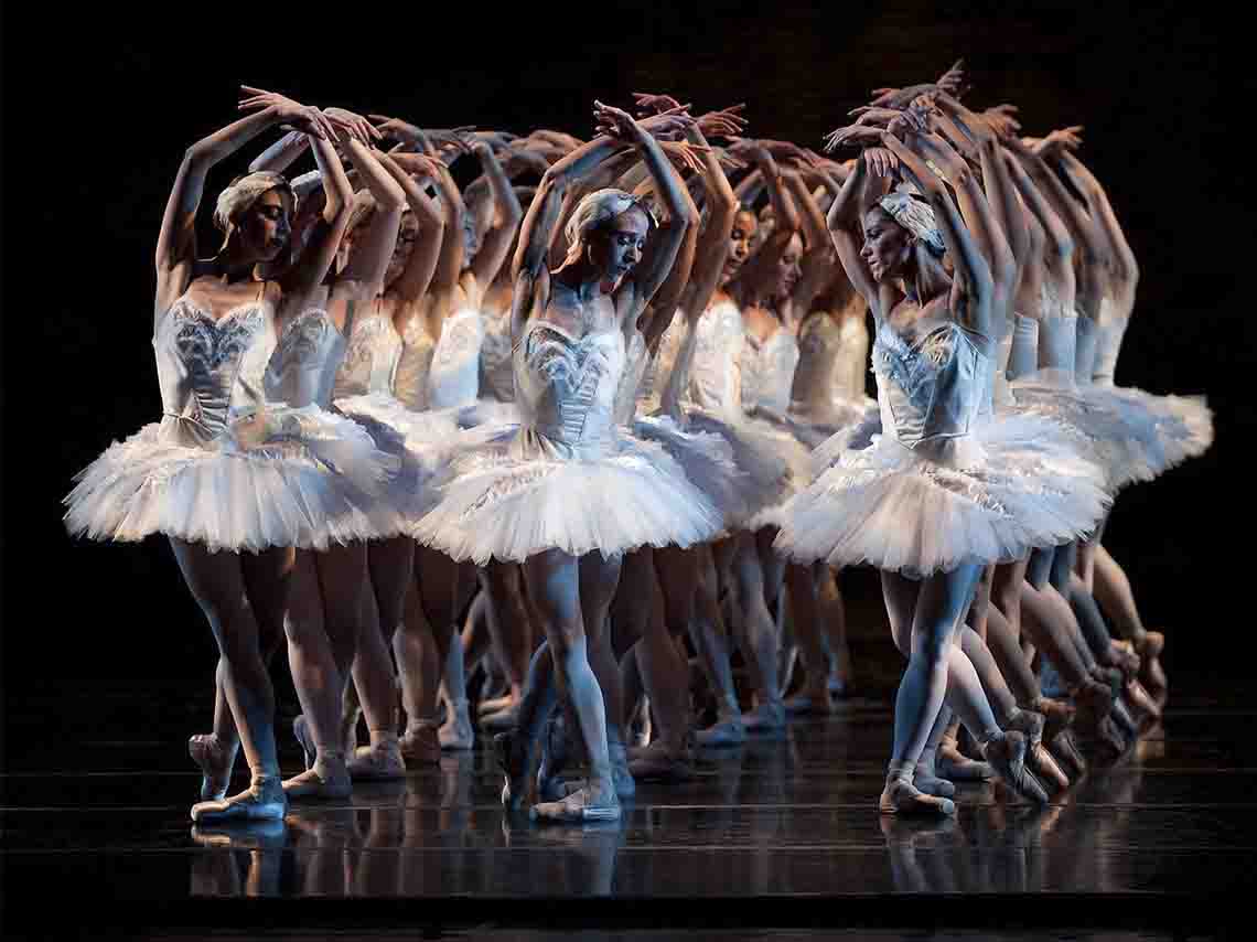 EL lago de los cisnes con el ballet de San Petesburgo en el Teatro del Parque