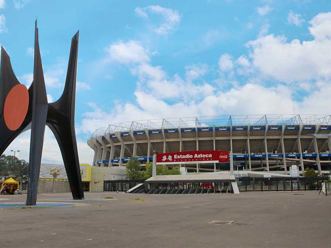 Conoce el interior del Estadio Azteca por fuera