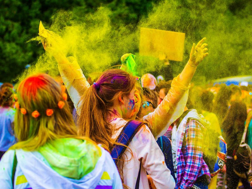 Festival Holi Dance of Colours CDMX 2018