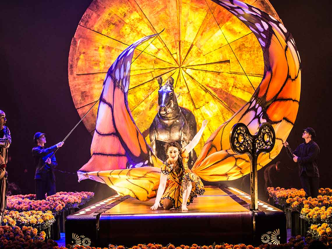 Luzia: el nuevo show del Cirque Du Soleil se inspira en México mariposa monarca