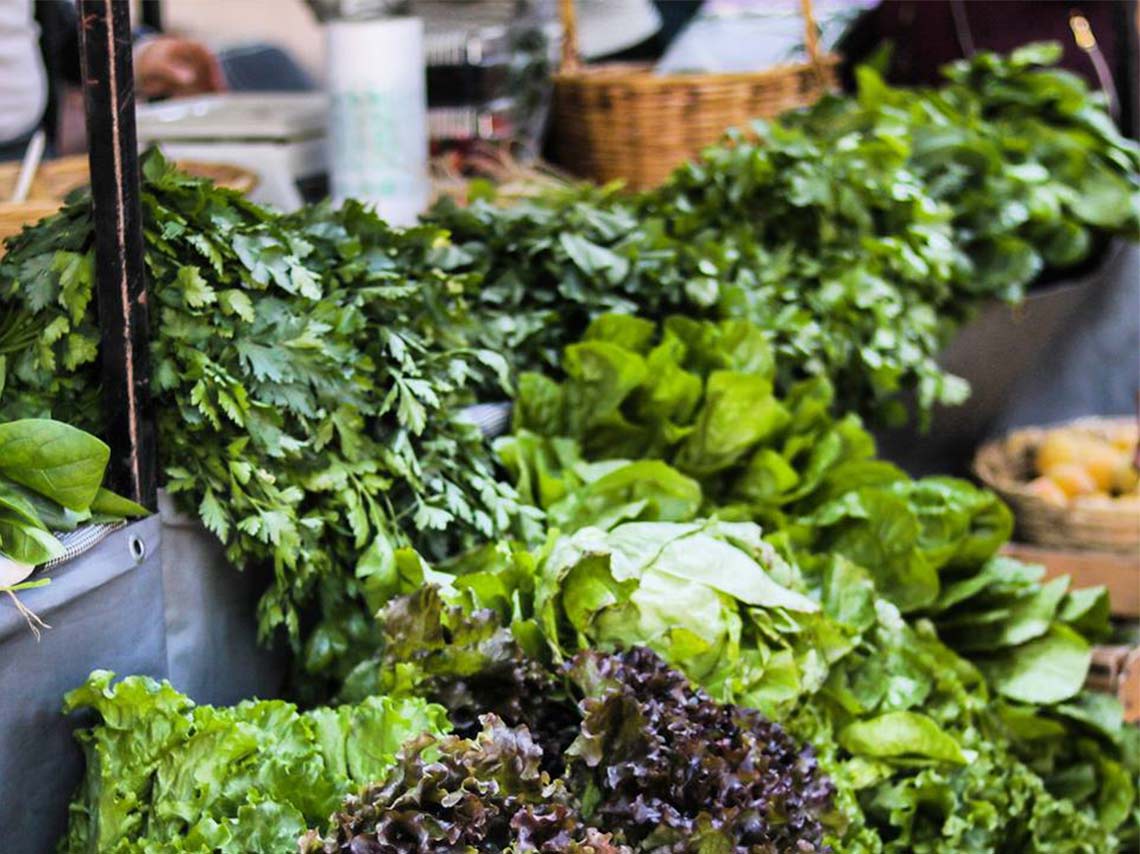 Mercados organicos en CDMX mercado el 100