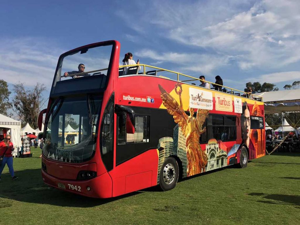 rutas gratis de Turibús en mayo por el Mes de los Museos parado