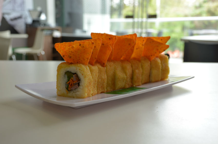Sensei Sushi Bar: prueba el sushi de Doritos y arrachera