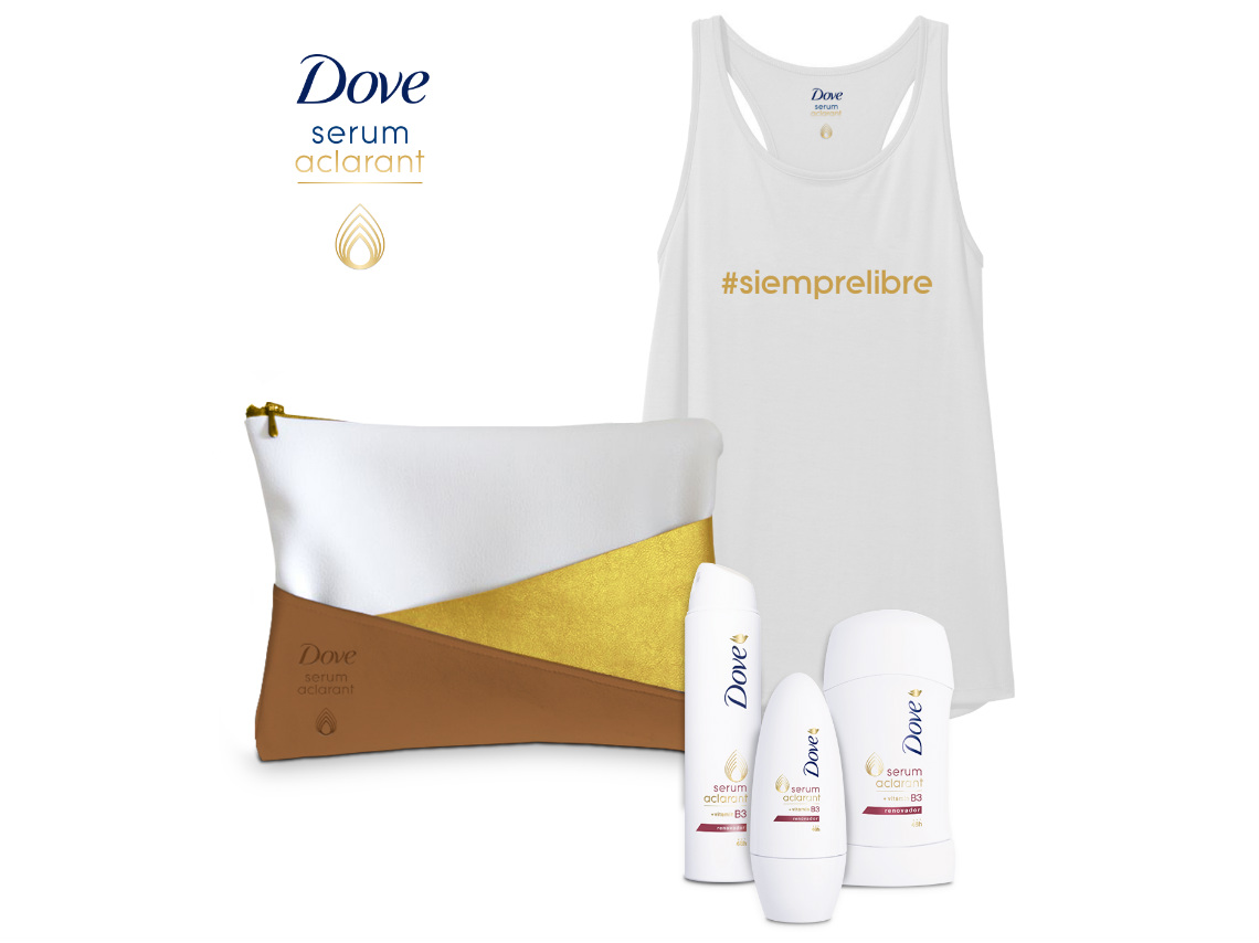 Gana un kit especial de Dove Serum Aclarant