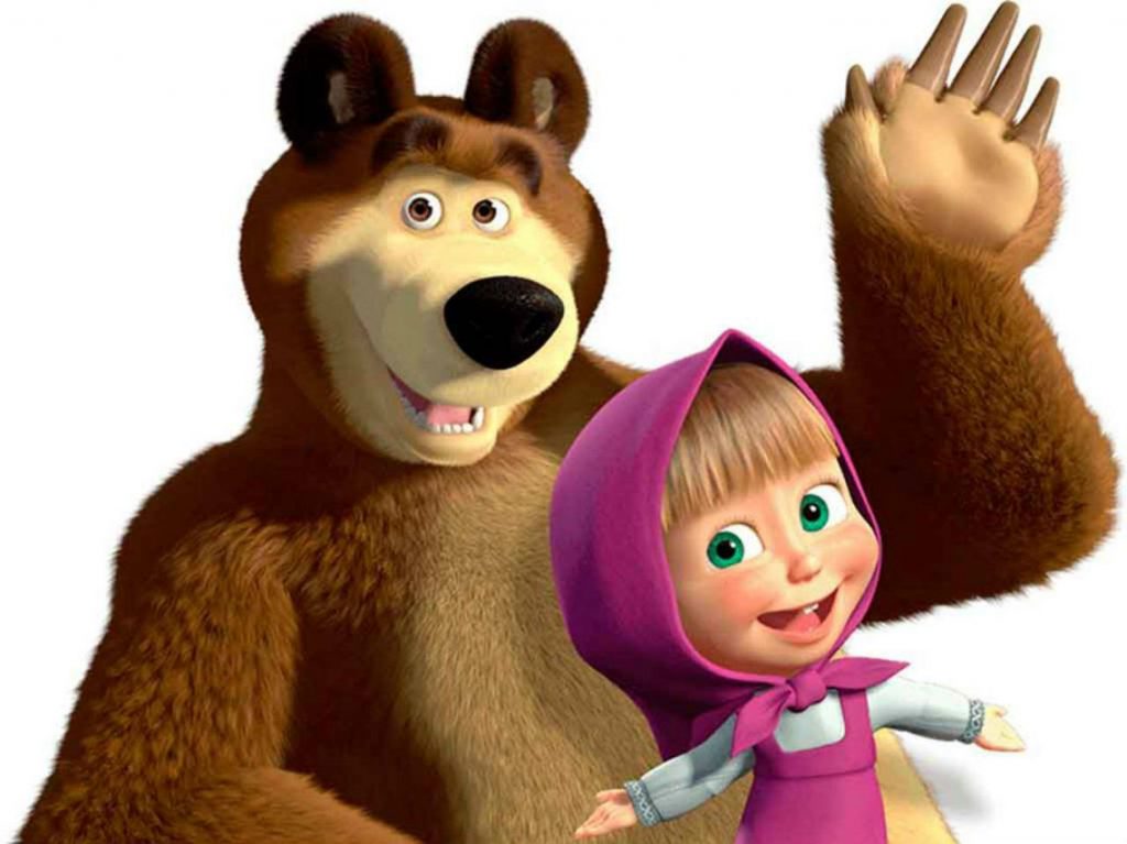 5 Series de TV rusas: Masha y el Oso