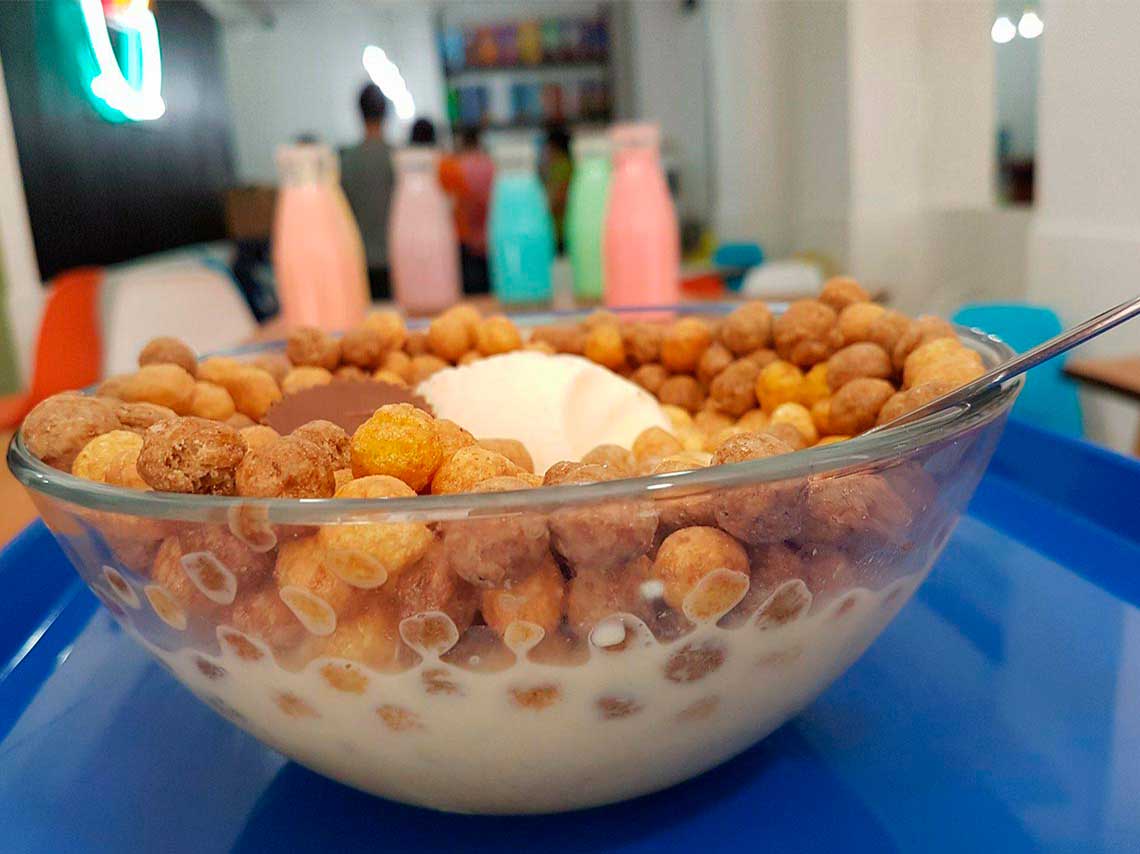 Bares de cereal en CDMX cereal resses