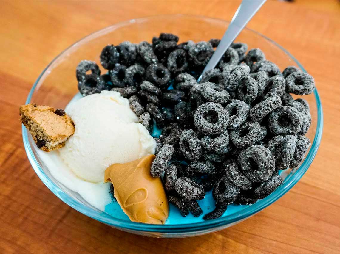 Bares de cereal en CDMX cereal de oreo