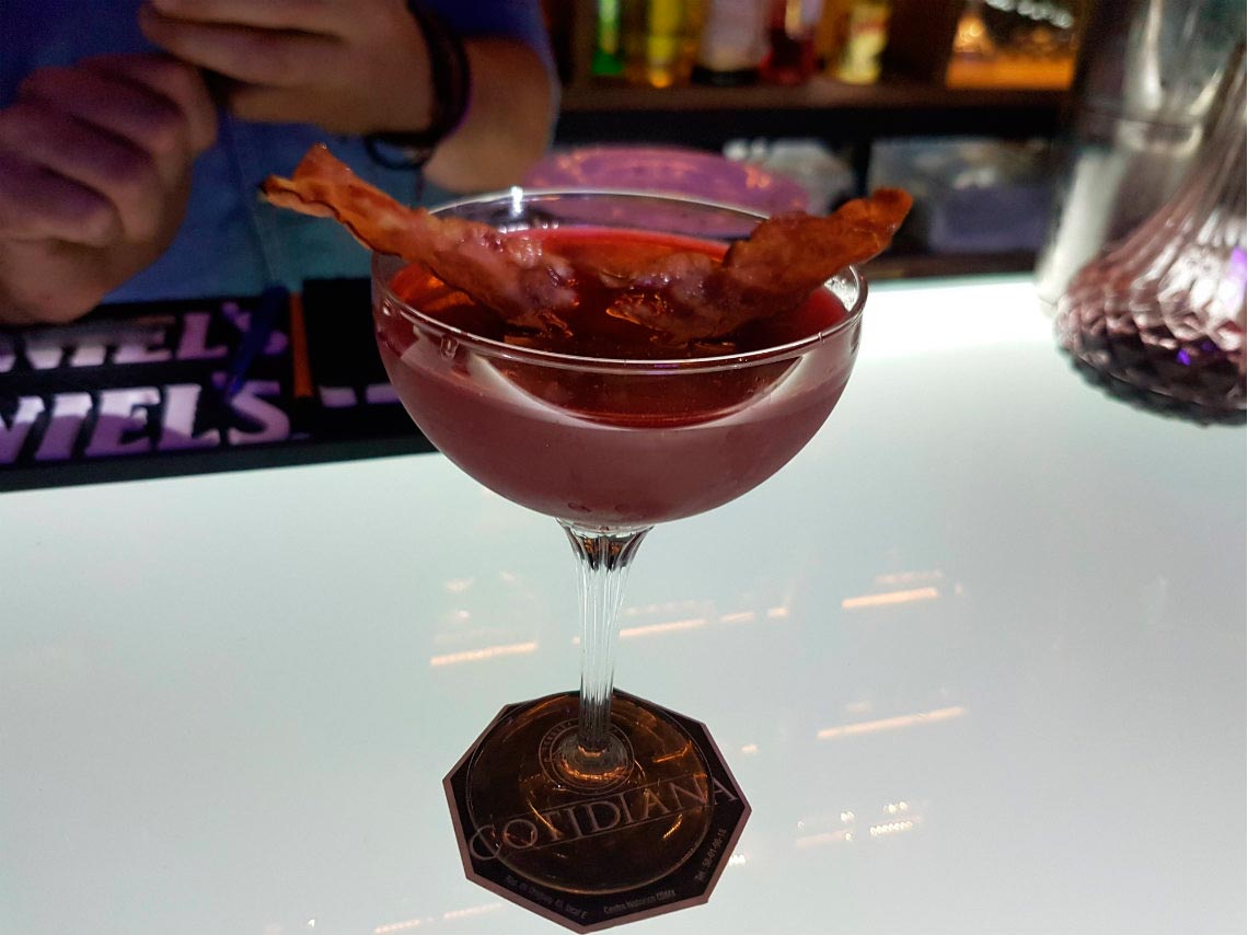 Bebidas con tocino en CDMX coctel