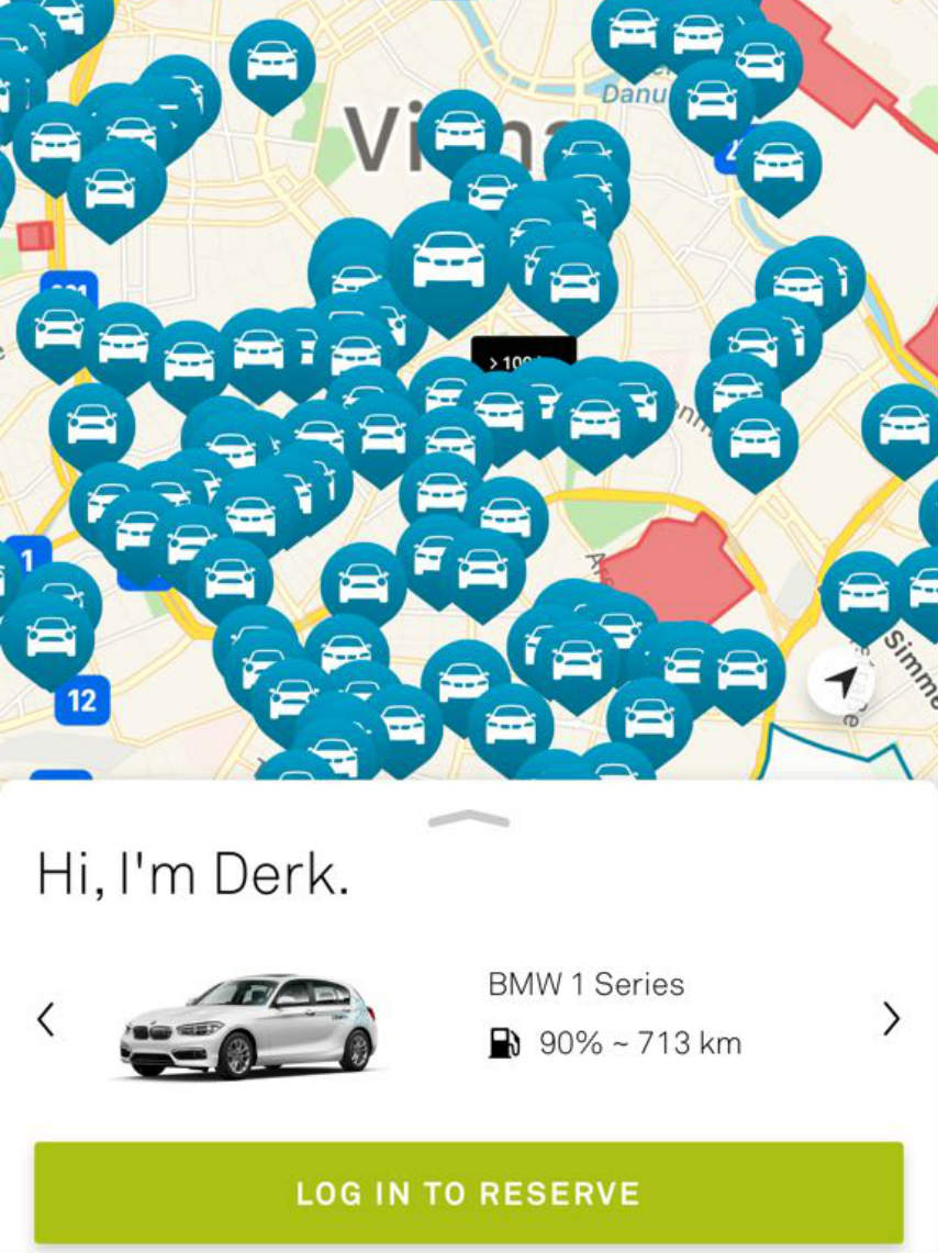 Car Sharing App