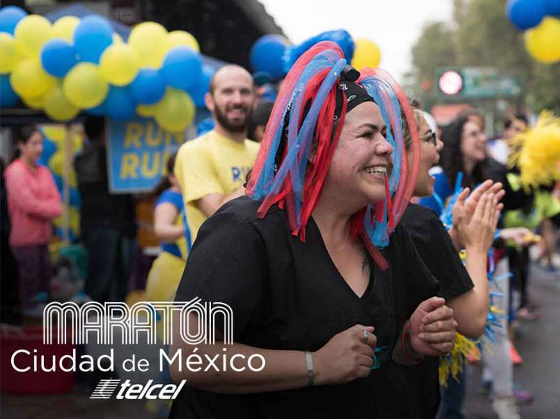 Consejos para correr el Maratón de la Ciudad de México 2018 voluntaria