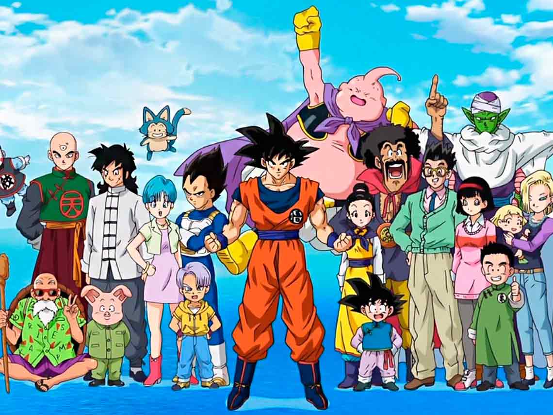 Dragon Day Mexico: Fan Fest en CDMX personajes de la serie dragon ball