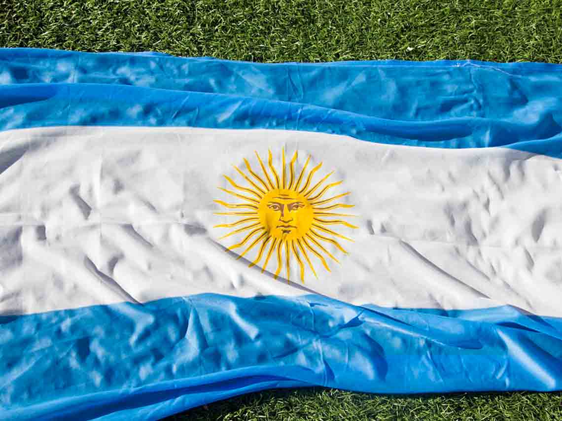 Festival Argentino 2018 en CDMX bandera