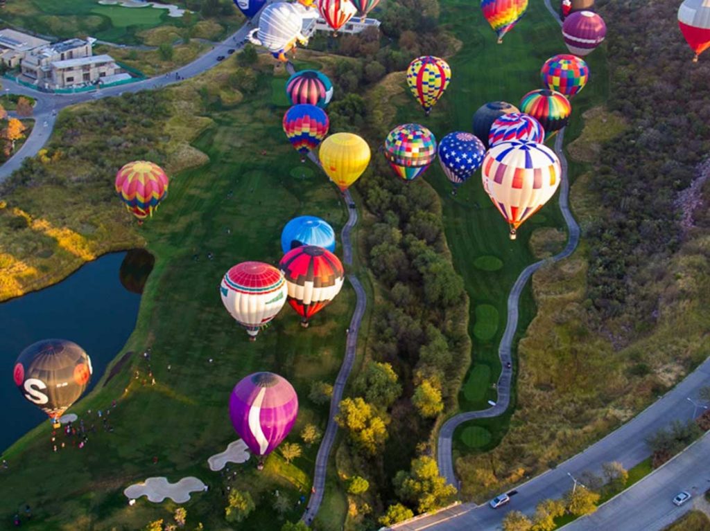 Festival Internacional del Globo 2018 globos volando