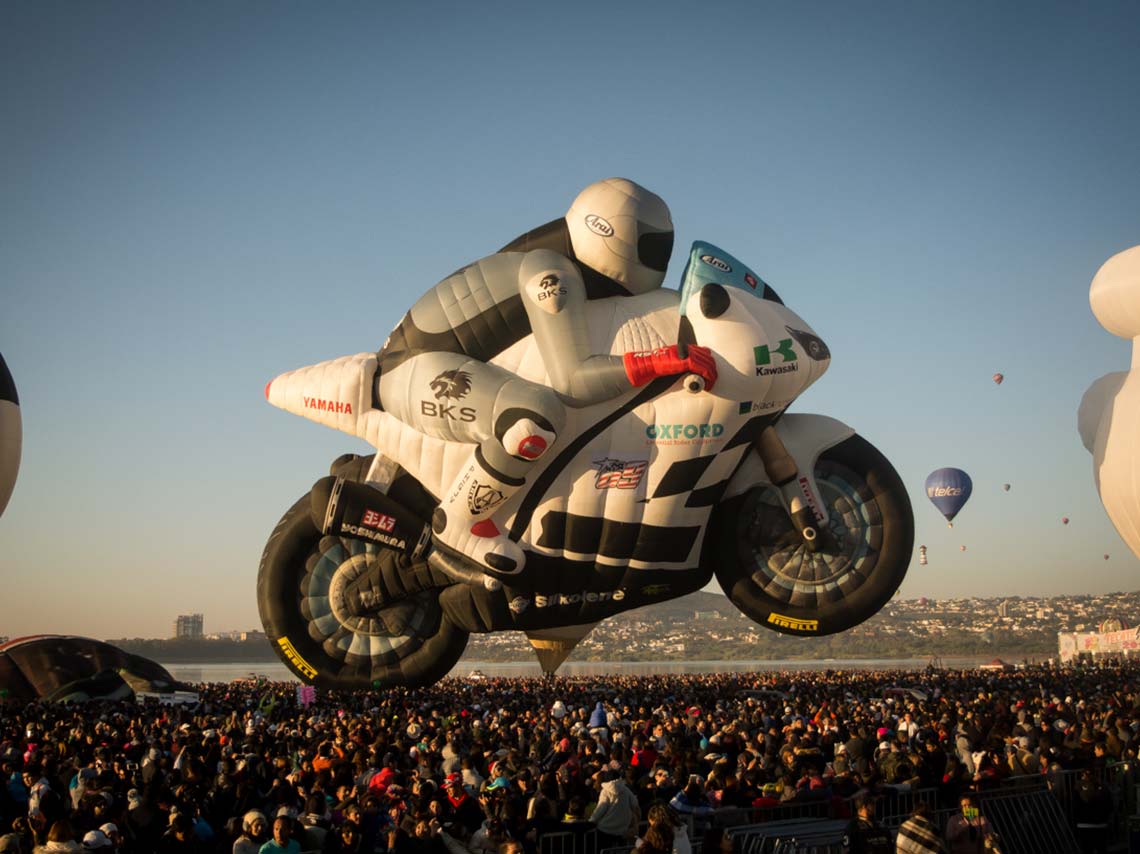 Festival Internacional del Globo 2018 globo de moto