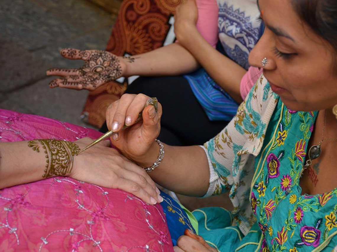 Mandala Fest 2018 tatuadoras de henna