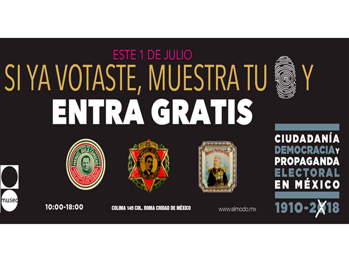 Promociones por votar 2018 en CDMX ¡muestra tu dedo el 1º de julio! 5