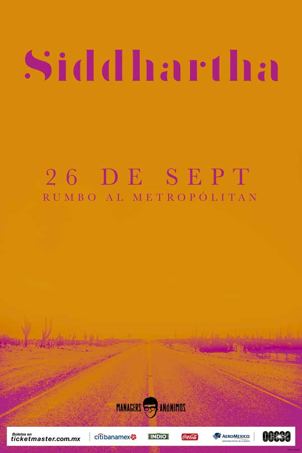 Escucha el nuevo disco de Siddhartha en vivo 0