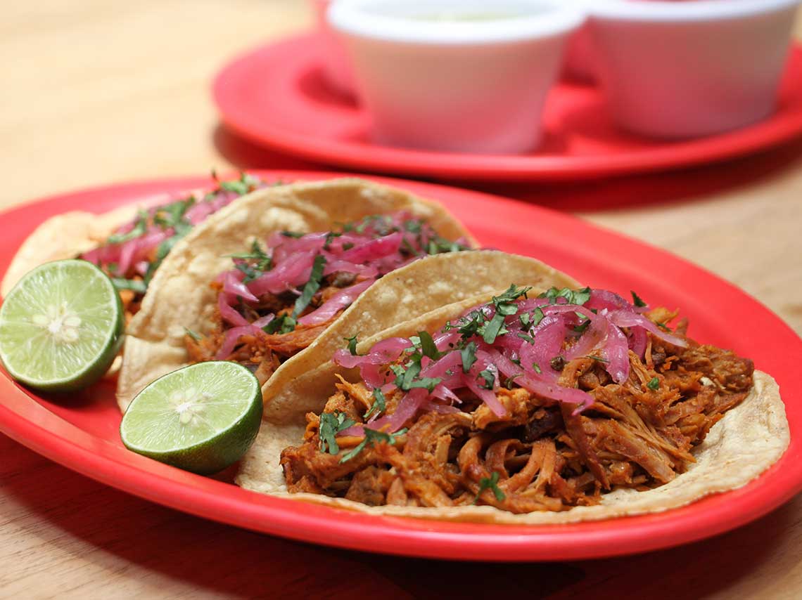 Ve el Mundial 2018 en Mercado Roma: tacos de cochinita