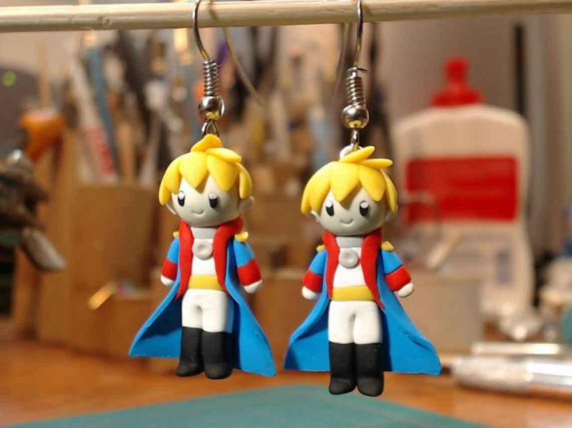 10 Regalos ideales para los amantes de El Principito: aretes