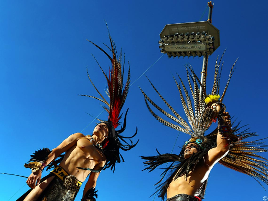 Dinner in the sky en Teotihuacán 2018 prehispanico