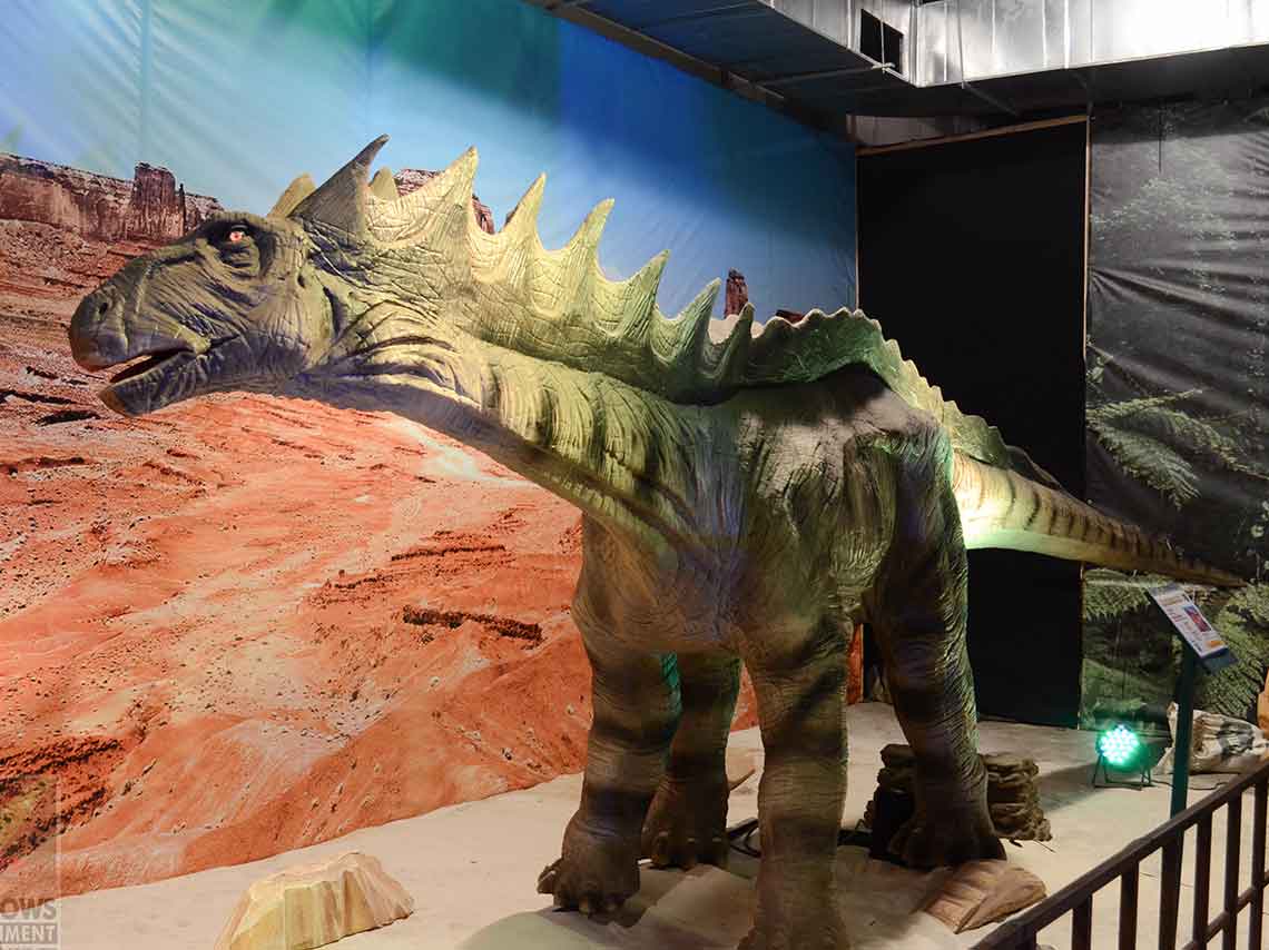 dinosaurios regresan al Parque Naucalli 2018 herviboro
