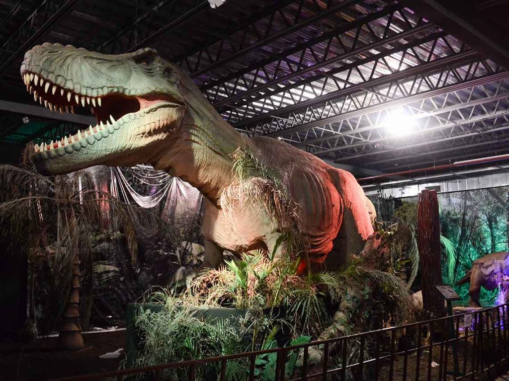 dinosaurios regresan al Parque Naucalli 2018 t rex