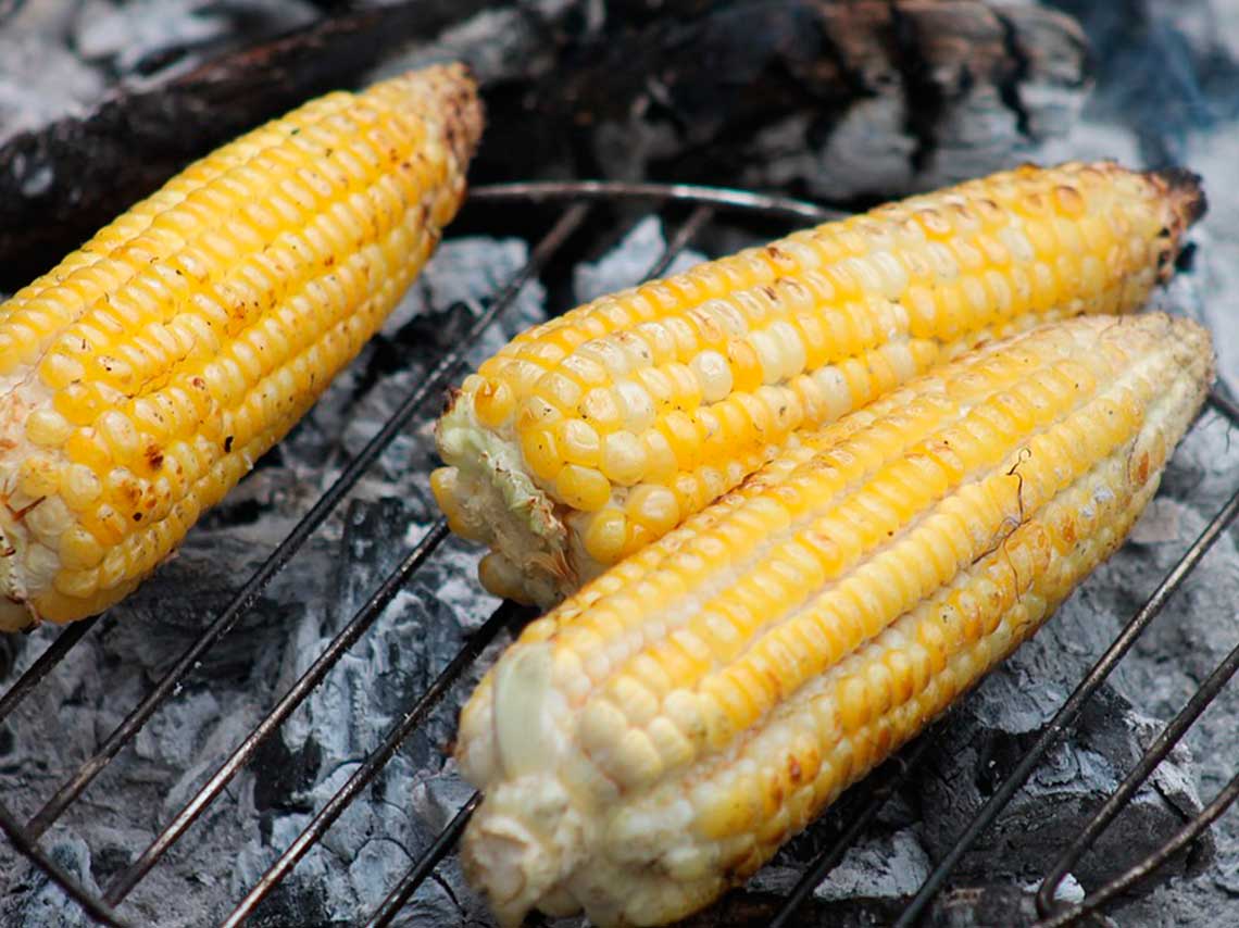 Feria del Maíz, el Frijol y el Amaranto 2018 elotes asados